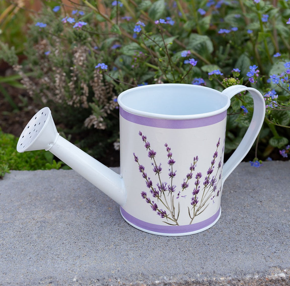 Essential botanics bath set in watering can