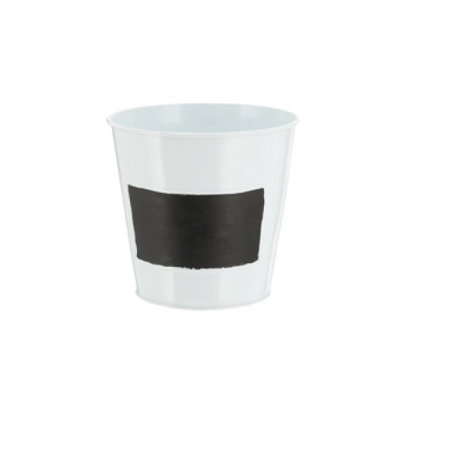 Herb pot with writable area